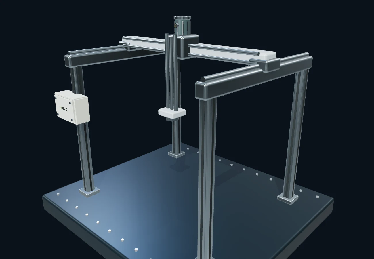 龙门搬运机器人 · 3D 场景预览