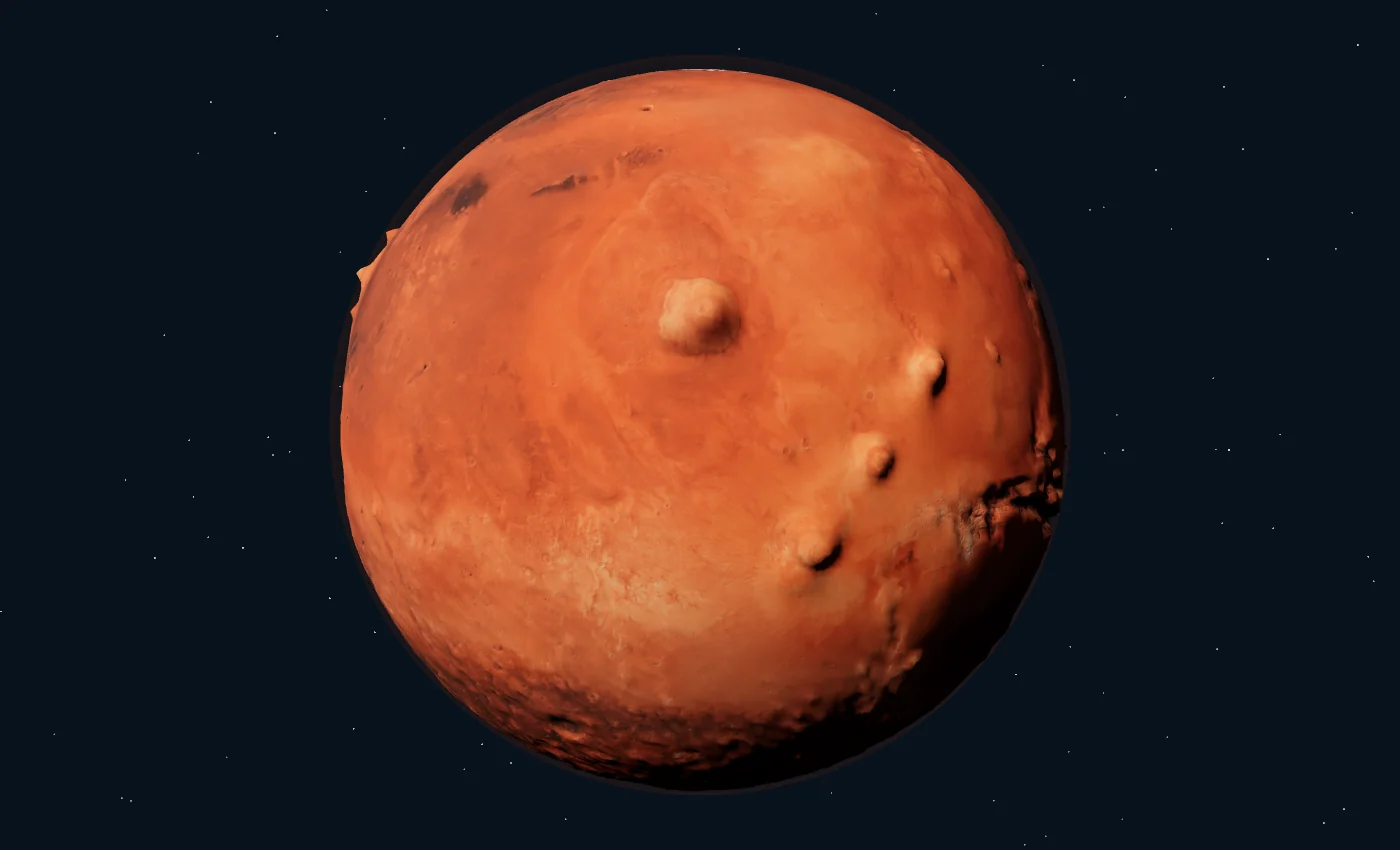火星地貌探索 · 3D 场景预览